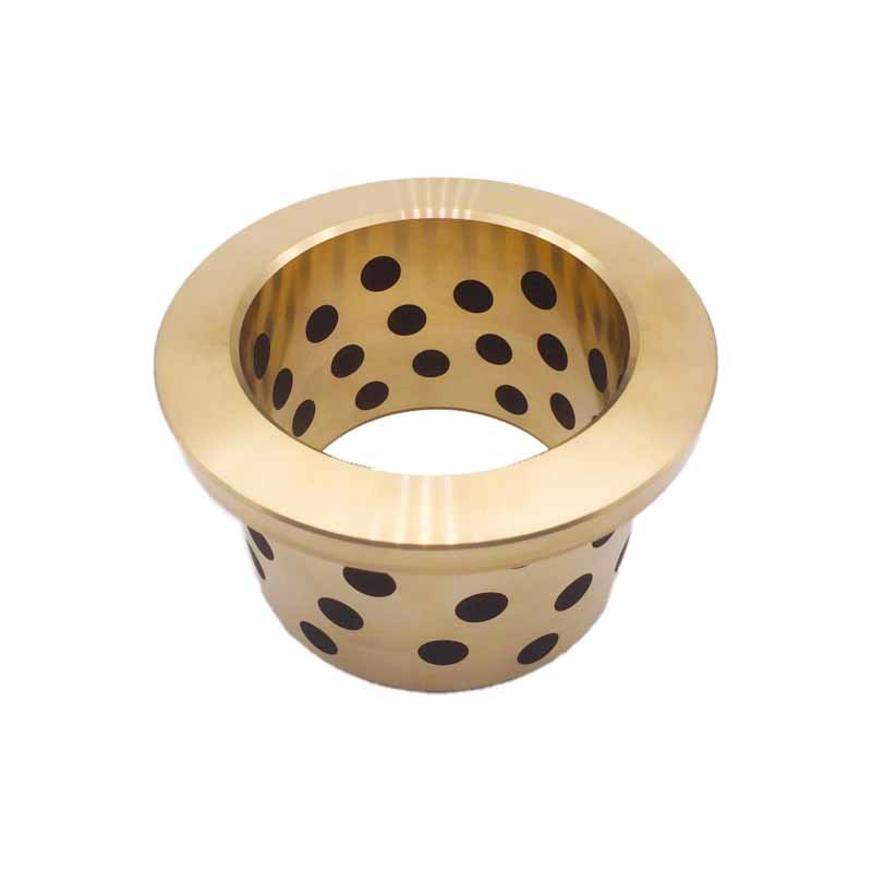 Flange Bronze Sintered Slide Bearing With Self Lubrication