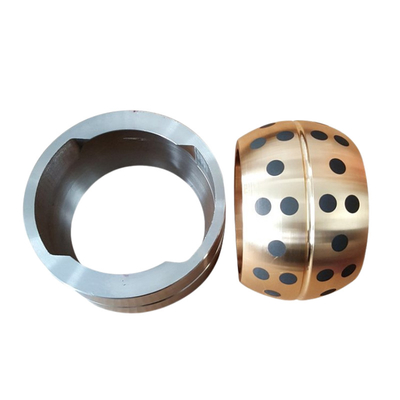Oil - Free Cast Bronze Bushings With Solid Lubricant Inserts