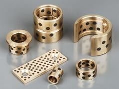 CuZn25AI5Mn4Fe3 Graphite Plugged Bronze Bushings For Mine Exploiting Equipments