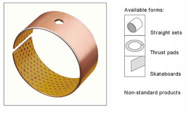 Metal Polymer Composite Bearings POM Split Bushes DIN 1494/ISO 3547