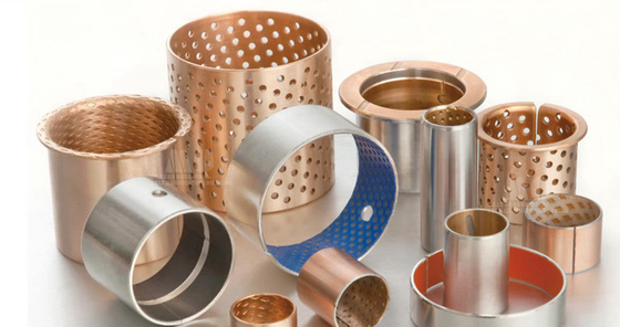 Good price DIN 1494 / ISO 3547 Wrapped Composite Sliding Bearing Tin - plated steel  Bushing Strips Maintanance - free online