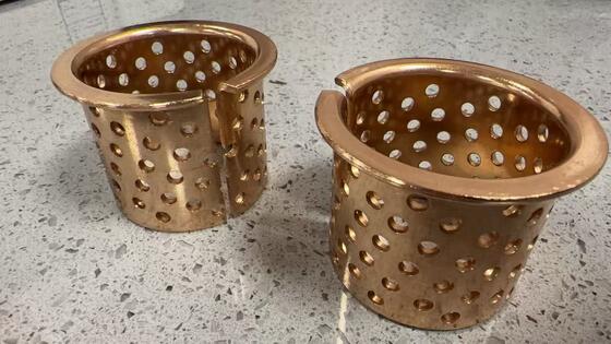 Good price Lagerbuchsen Bronze Sleeve Bushings, Flange Glidlager Size Made To Order online