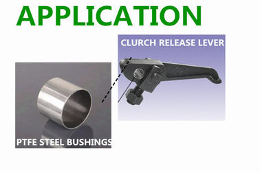 Professional Fluid Solenoid Valve Bushings , Slef Lubricating Steel Bushing