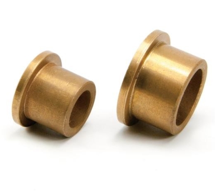 Sintered Bronze Oil Impregnated Self Lubricating Sleeve Bearings Good Corrosion Resistance