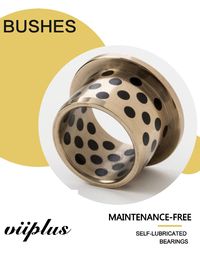 Solid Lubricant Manganese Bronze Sliding Bearings Flanged Plate CuZn25AI5Mn4 C86300