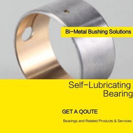 SAE-797 / CuPb10Sn10 | Bimetal Bearings - VIIPLUS SELF-LUBRICATING BRONZE BUSHING