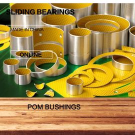 Self Lubricating Bronze Bearing PTFE Bushings ID of 3mm to 400mm Cylindrical Bushes