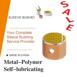 ISO 9001 Dry Self Lubricating Bearings , Pom Bushing For Mining Machinery