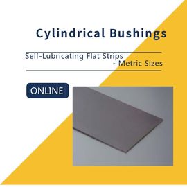Glacier Garlock Bearings PTFE Slide Bearing Plates & Strips Composite Cylindrical Bushings