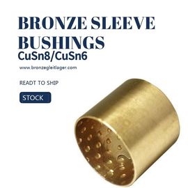 Tin Bronze Din Cusn8 Sleeve Bushings E90 E90F PRM PRMF BMZ FB090 Round Oil Pockets