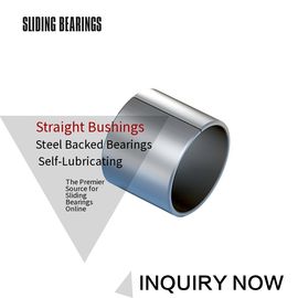 ROHS Straight & Steel PTFE Sleeve Bushings Flange Bearing Lead Free Washer LBM Tolerance