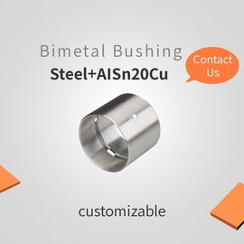 Steel + AISn20Cu , Bimetal Bearing Bushes , china supplier, high quality, Copper Plating/Tin Plating