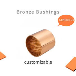 Oil Lubrication CuSn8 Bronze bushings for Offshore, Bronze Graphite Bushings