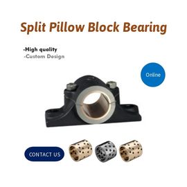 Pillow Blocks Oilless Bronze Graphite Plugged Bushings