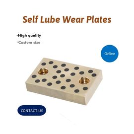 SOML Plate Bronze Graphite Self Lube Wear Plates Mini Slide Plate