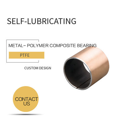 Bronze Backing Metal-Polymer Bearings - Plain Bearings & Self-lubricating Standard INCH SIZE