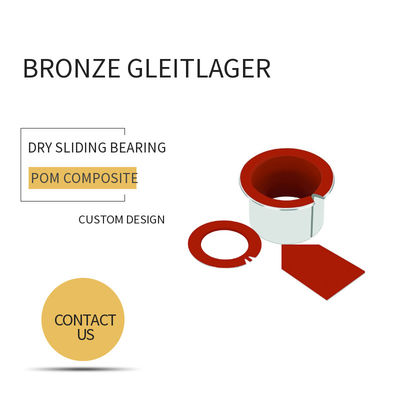 Buchse Lager Bronze Sleeve Bushings Metall Polymer Gleitlager Material