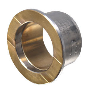 SAE797 Steel With Cupb10sn10 Bimetal Sleeve Bearing Indents Oil Or Grease Welded Joint