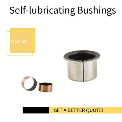 Customized Self Lubricating Slit Bronze Bushings & Sliding Bearings