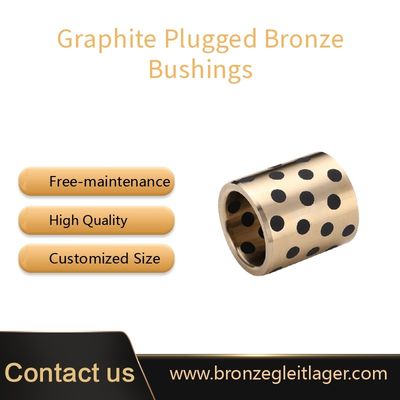 Cast Bronze Straight Type Oilless Bushing 500SP1-SL1