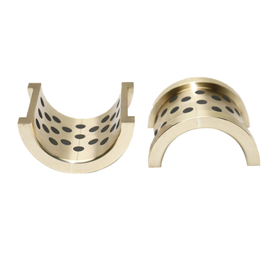 Split Shaft Self Lubricating Bronze Bush CuAl10Fe5Ni5 Aluminium Bronze Bushing