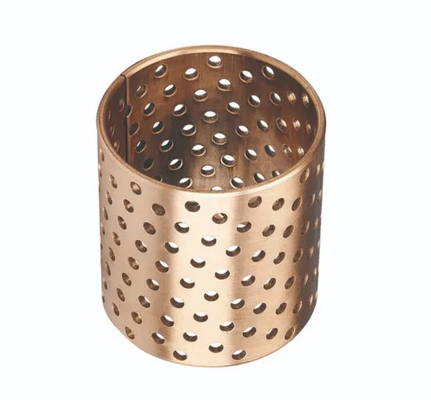 Thin - Walled Split Bronze Bushings Oil Pocket Metric Size Plain Bearing