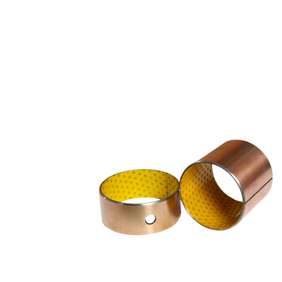 Centrifugal Casting Bronze C86200 / C86300 Bushings  Self Lubricant Bush Customized Size