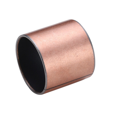 Flange Copper Cylindrical Polymer Plain Bearings Tin Plating